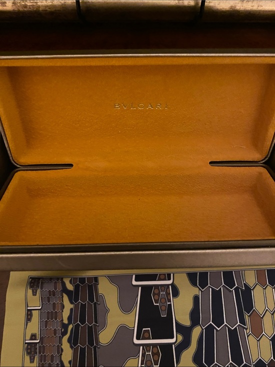 BVLGARI Serpenti Rose Gold Cat-Eye Sunglasses with Mirrored Lenses main image 6